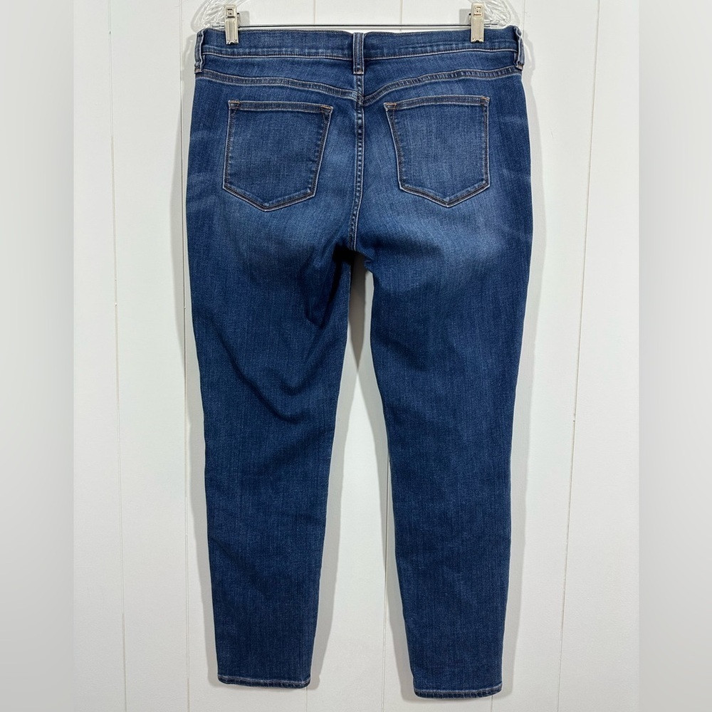 J Crew Jeans Womens Size 31/28 Blue Stretch Mid Rise Skinny Denim Style B8320 - Picture 4 of 11